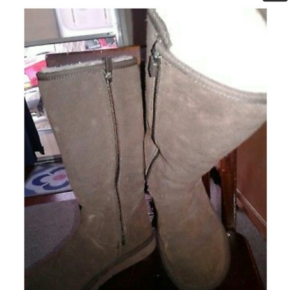 AUTH UGG AUSTRALIA SUNSET ZIPPER BOOTS*WOM SIZE 5 - Picture 8 of 8